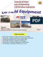 Oil Field Equipment - Part 1 PPT PDF