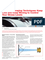 Article 4 - Spraying Technics - Keep Cool and Keep Moving To Control Your Stress Levels - OERLIKON Metco