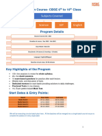 Revision Plan CBSE 6th-10th Class