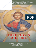 Volume 3 Theology and Culture
