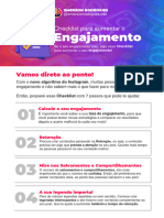 Checklist para Aumentar o Seu Engajamento PDF