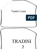 Tradisi Lisan