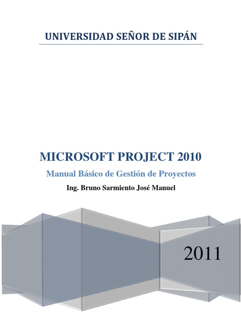 Tutorial Básico de Microsoft Project 2010 | PDF | Microsoft | Point and ...