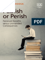 Publish or Perish - Perceived Benefits Versus Unintended - Imad A. Moosa - 2018 - Edward Elgar - 9781786434920 - Anna's Archive