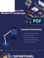 Module 1 Introduction To The Modern IT Landscape