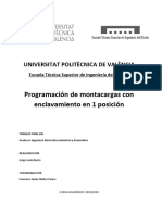 Lario - Adaptación de Montacargas y Programación Para Enclavamiento y Funciones de Pasarela