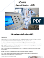 5-Fórmulas e Cálculos - UTI