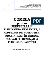 COMISIE Prevenire Violenta