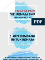 Aksi Nyata - Gizi Remaja SMP - Haeriah