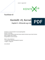 KonteXt +9, Kernebog