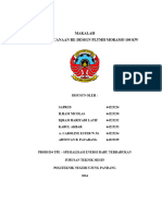 Makalah Kelompok 2, Studi Re-Design PLTMH Moramo 1