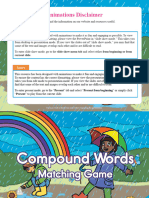 Early Childhood Compound Word Matching Game Powerpoint Us e 1676630639