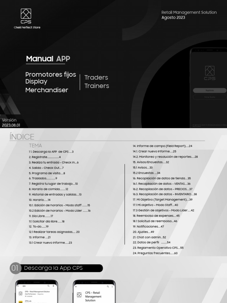 Guía de Uso de la App CPS | PDF | Contraseña | Informática