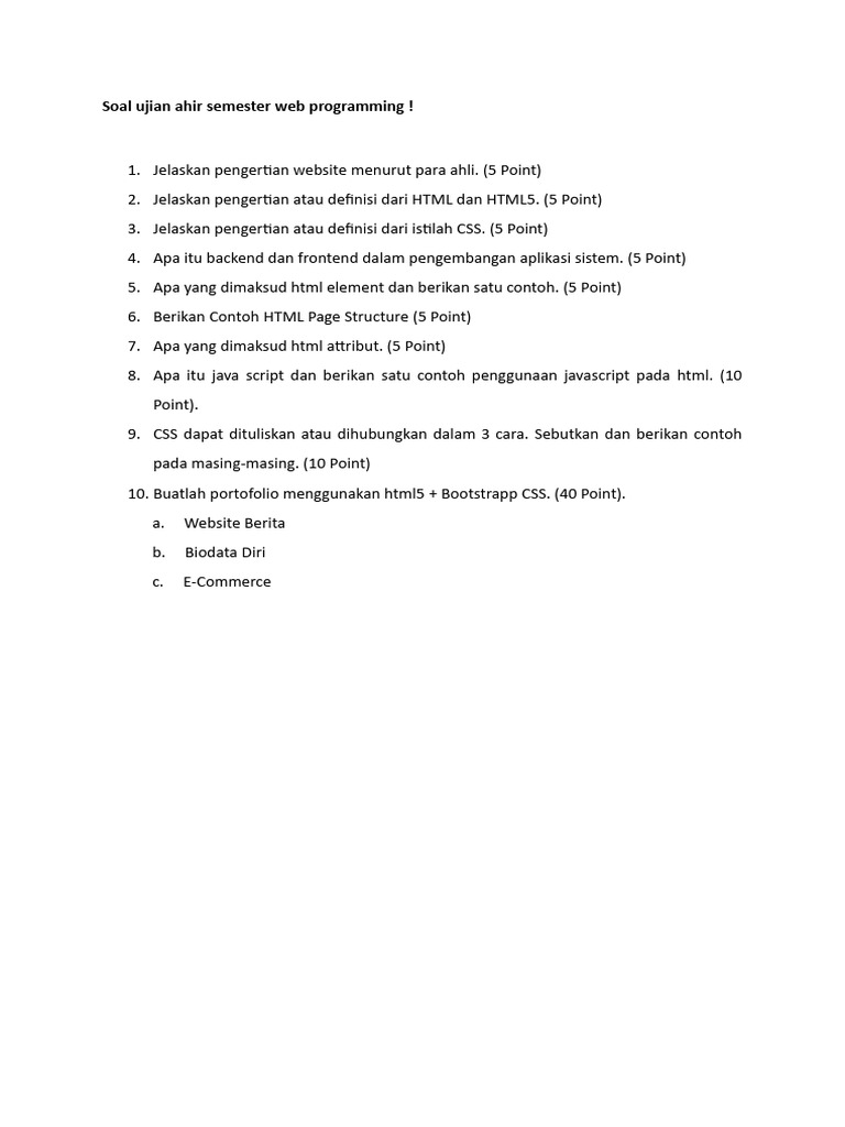 Pengantar CSS dan HTML dalam Web Programming | PDF