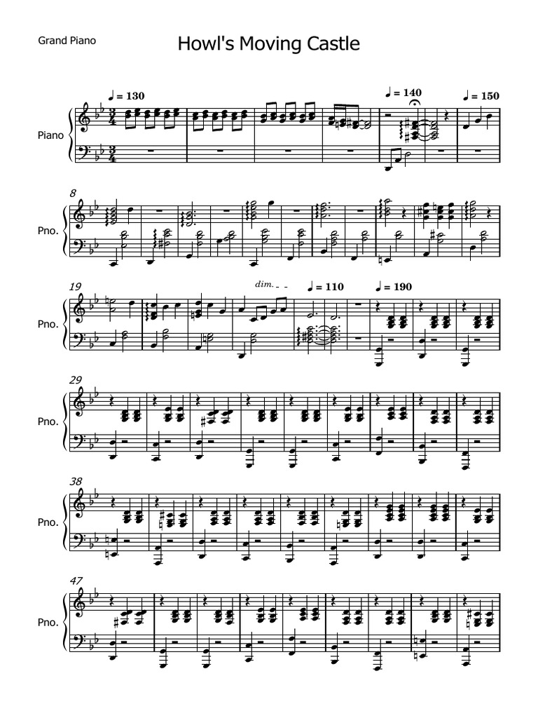 HOWL S MOVING CASTLE PIANO NOTES intelligence overview