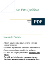 Narração Dos Fatos Jurídicos