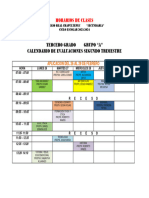 Calendario de Evaluaciones 2° Trimestree 23 - 242