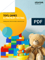 Intertek Toys Games and Premium Testing