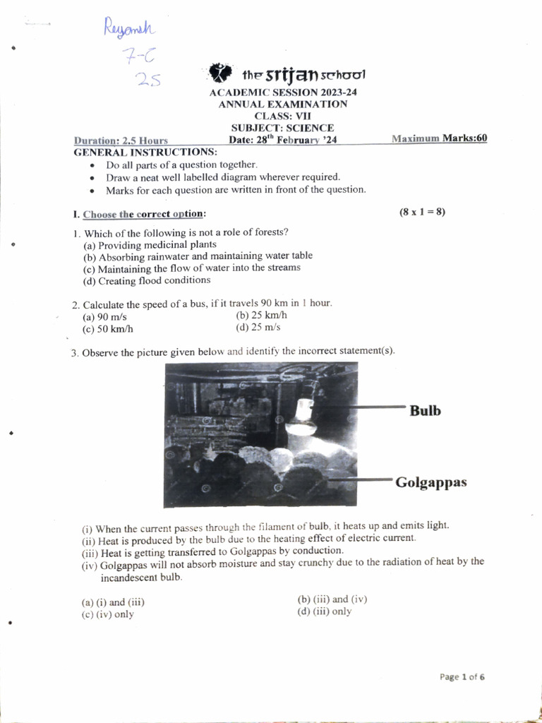class-7-science-annual-exam-2023-2024-the-srijan-school-download-free