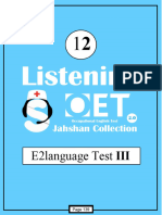 E2language Test III