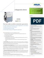 Baur Viola VLF Cable Diagnostics Test Set Datasheet