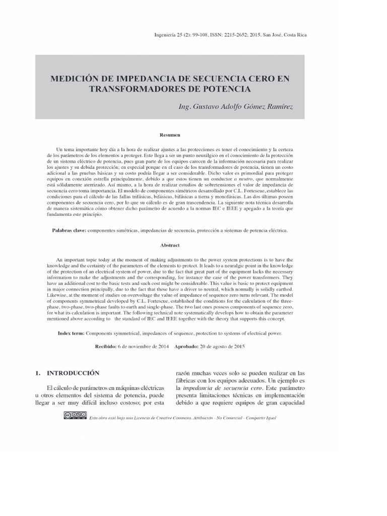 Impedancia Z0 | PDF