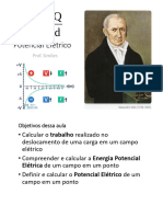 Potencial Elétrico - Slides Da Aula