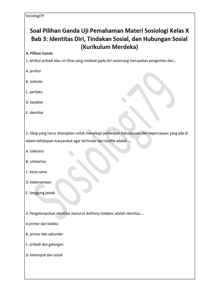 Memahami Dinamika Sosial: Ringkasan Sosiologi Kelas 10 Bab 3