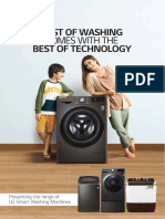 LG Washing Machine Product Brochure - SAMPLE