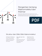 Pengenalan Tentang Makromolekul Dan Polimer