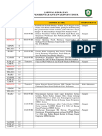 Update Agenda Bulan Oktober Dan November 2023