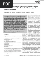 Bao Et Al - 2021 - Programmable Reflection-Transmission Shared Aperture Metasurface For Real Time