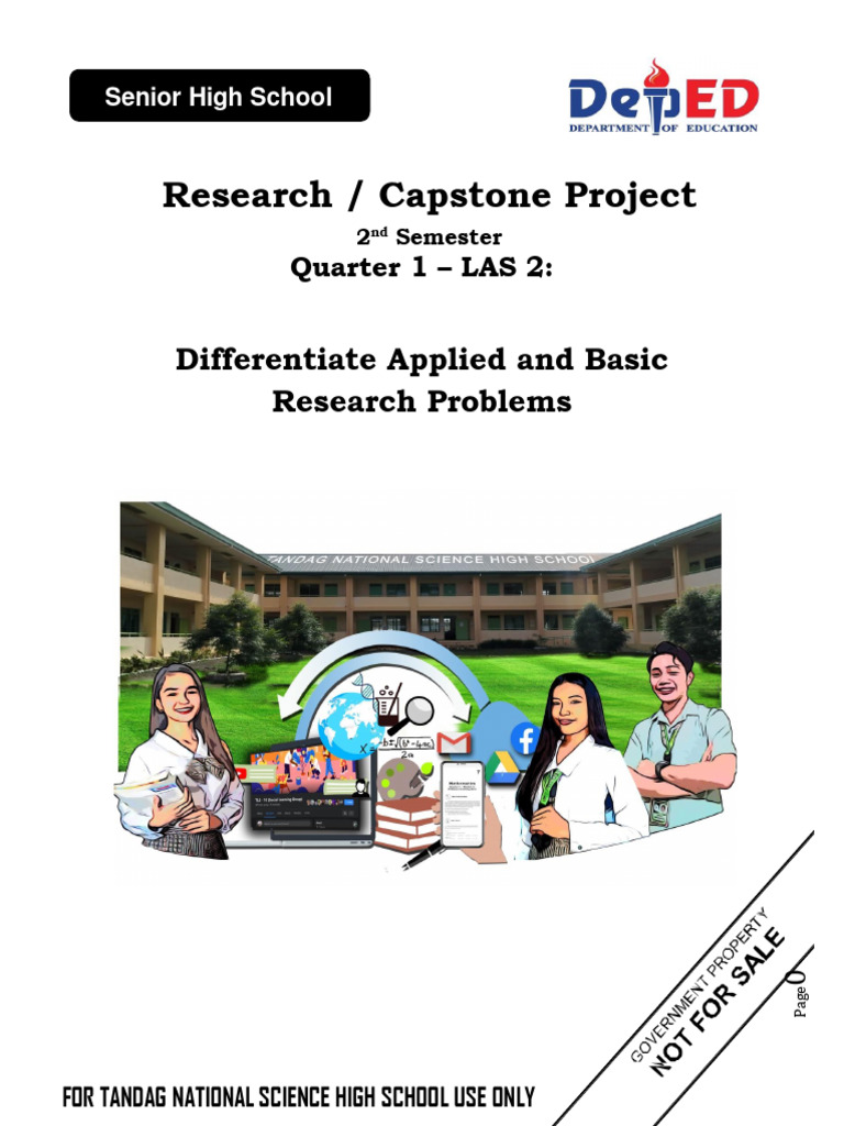 Differentiate Applied and Basic Research | PDF | Science | Basic Research