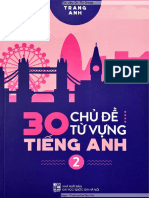 5. Sách 30 Chủ Đề Tiếng Anh Tập 2 Bản 2019 -Cô Trang Anh