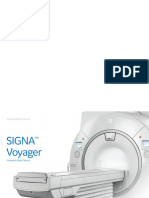 1.5 T (Tesla) GE Healthcare Signa Voyager Magnetic Resonance Imaging Machine - PDF Catalogue