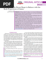 Understanding BWH Measurements and Ratios | PDF | Body Shape | Human ...
