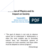 Evolution of Physics and Its Impact On Society2