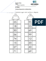 Atividade Diagnostico Matematica Elyanne