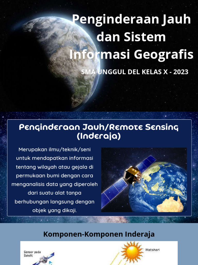 Penginderaan Jauh Dan Sistem Informasi Geografis - Compressed | PDF