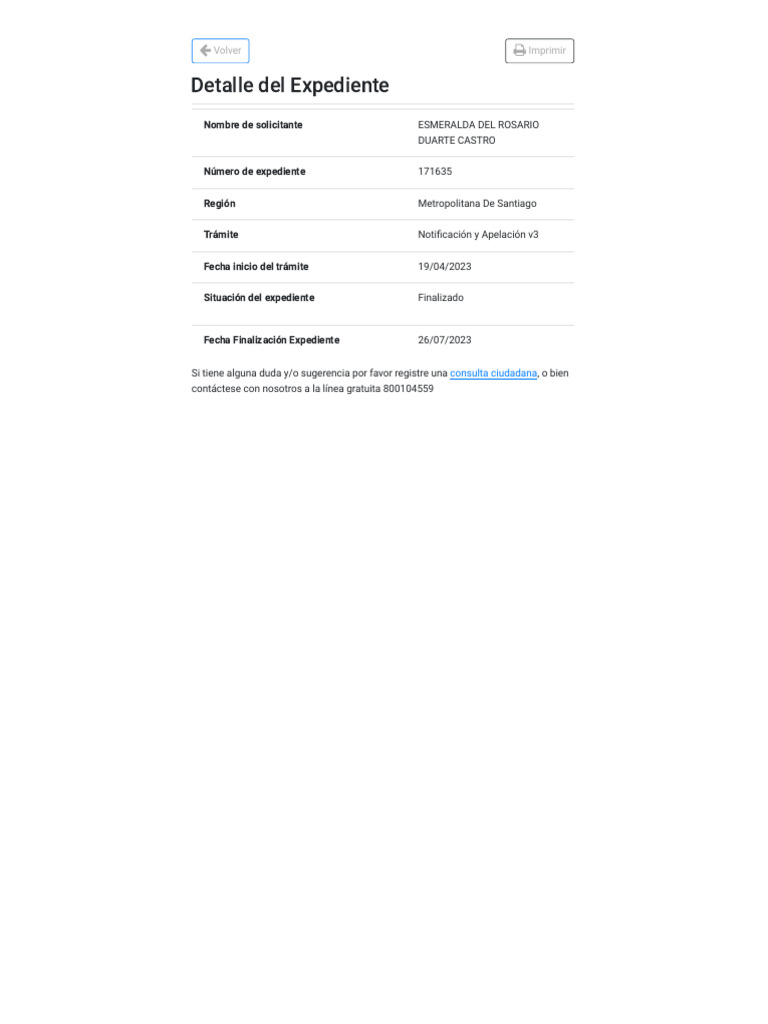 Sistema consulta tramite pdf
