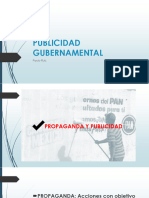 Publicidad Gubernamental