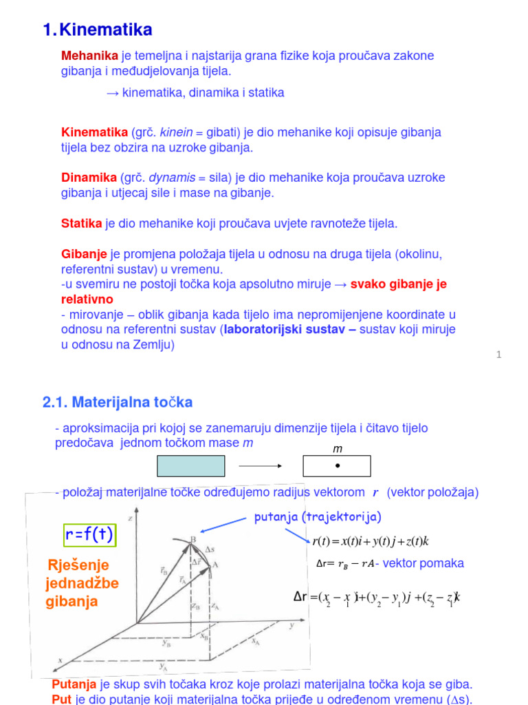 02 Kinematika | PDF