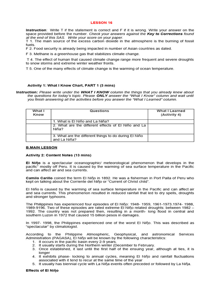 Environmental Science Pdf Climate Change Waste Management