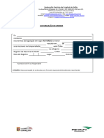 Formulário de Autorização Do Menor 1