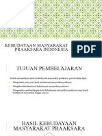 Hasil Kebudayaan Masyarakat Praaksara Indonesia