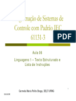 Aula06 Linguagens 1 IEC61131 3