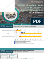 Status Kesiapan Lahan Dan Tata Kelola Rencana Pembangunan TPST Cipayung