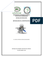 Modulo Metodologia de La Investigación A 2023