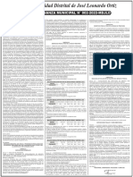 OM N°002-2022-MDJLO - PDF - Arbitrios Municipales
