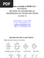 Lecture 2 - Mechanics of Solids I - MMB 331 - 311 Edited